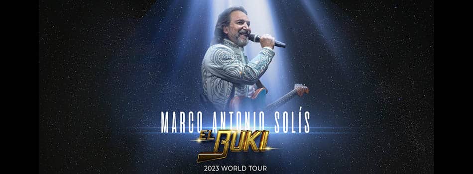 Marco Antonio Solis el buki world tour