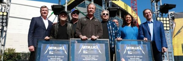 Metallica, San Francisco Symphony To Play Golden State Warriors’ New Chase Center