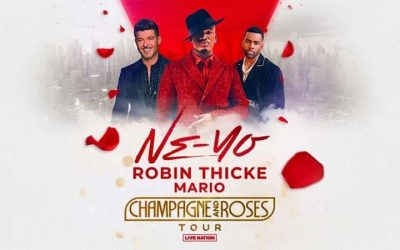 Ne-Yo, Robin Thicke, Mario Plan Champagne & Roses Tour