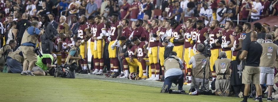 NFL kneeling protests