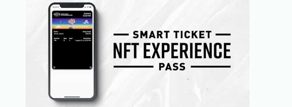 NFT smart ticket sacramento kings