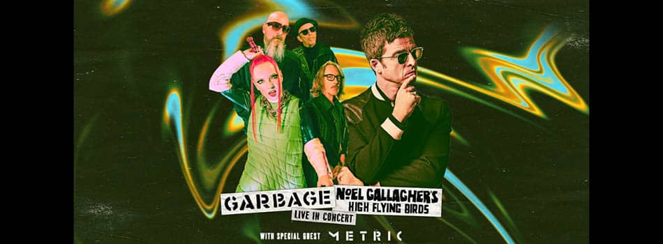 Noel Gallagher and Garbage co-headlining tour announcement