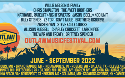 Willie Nelson & Friends Announce Star-Studded Outlaw Festival Tour