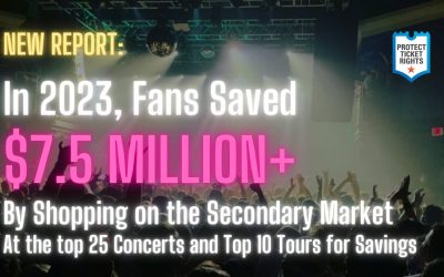 Report Highlights Savings Consumers See Buying Resale Tickets