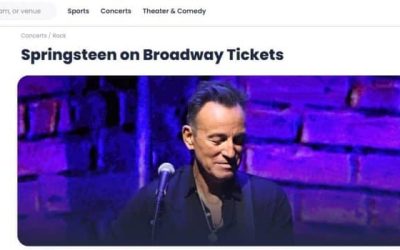 Vivid Seats Speculative Tickets for Springsteen Taken Down After Scrutiny