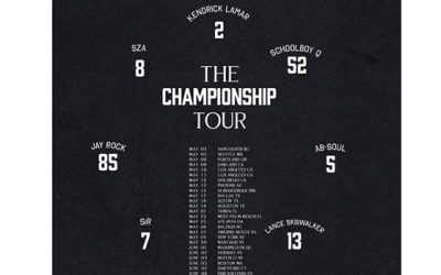 Kendrick Lamar, SZA Headline TDE “Championship” Tour