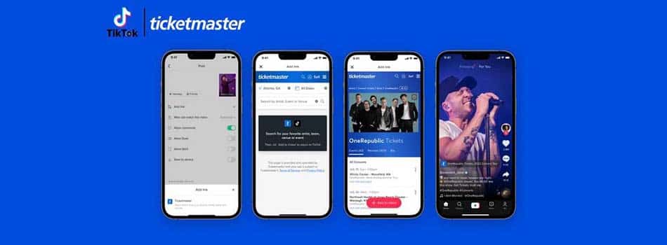 TikTok and Ticketmaster