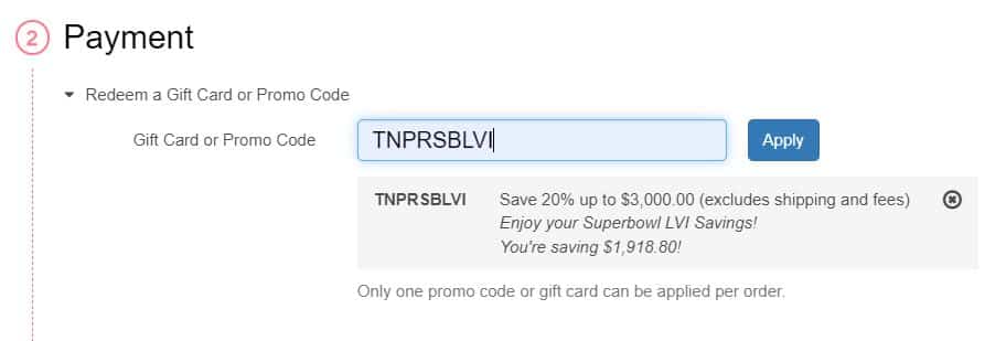 TicketNetwork Super Bowl LVI Coupon Code
