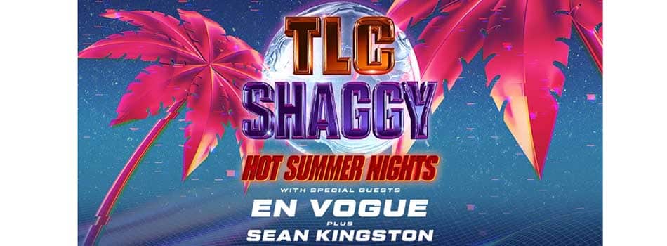 TLC Shaggy En Vogue Sean Kingston Hot Summer Nights tour dates