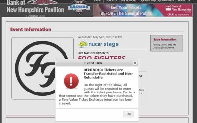 Anti-Transfer Policy Has Foo Fighters Fans Worried About Tickets