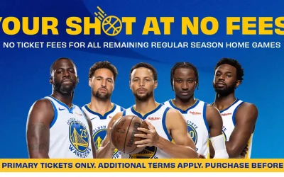 Warriors to Offer No Ticket Fees for Final 10 Regular Season Games