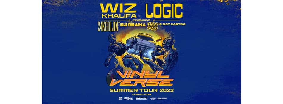 Wiz Khalifa and Logic Vinyl Verse Tour