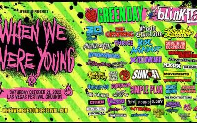Green Day, Blink 182 Headline 2023’s When We Were Young Fest