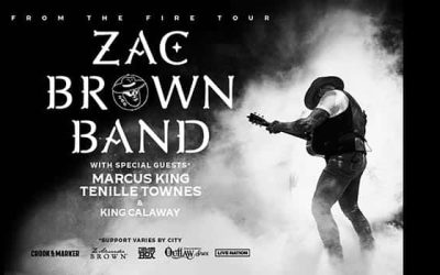 Zac Brown Band Announces 2023 From The Fire Tour Dates